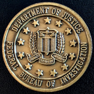 FBI Challenge Coin 3